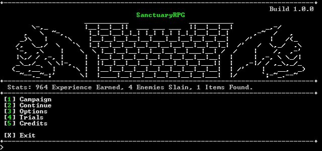 SanctuaryRPG Retrospective screenshot
