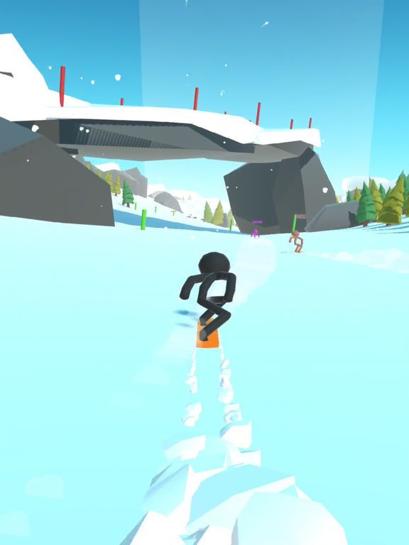 Stickman Snow Ride screenshot