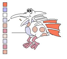 Color a Dinosaur screenshot