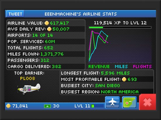 Pocket Planes - Airline Management screenshot