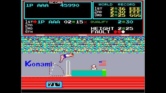 Arcade Archives TRACK & FIELD screenshot