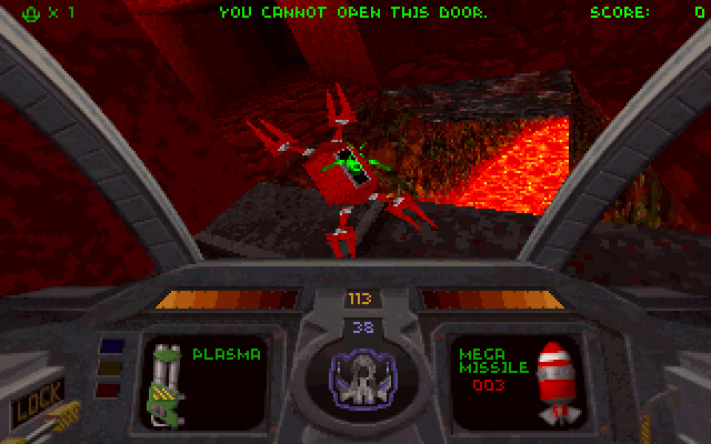 Descent (1996) screenshot