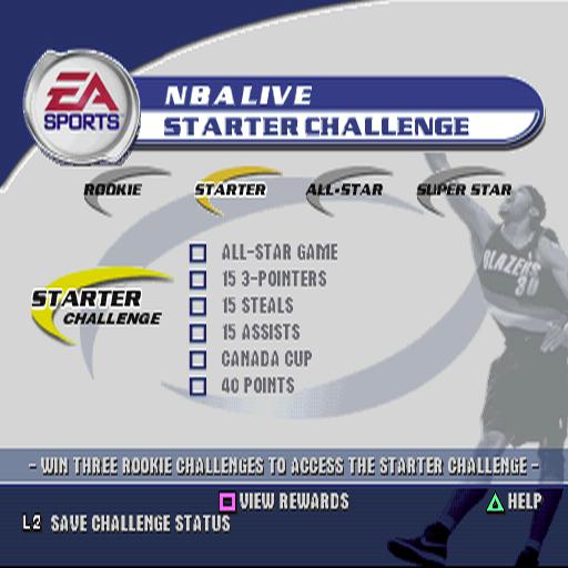 NBA Live 2002 screenshot