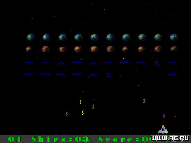 Cheesy Invaders screenshot