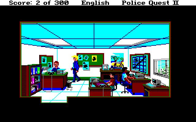 Police Quest II: The Vengeance screenshot