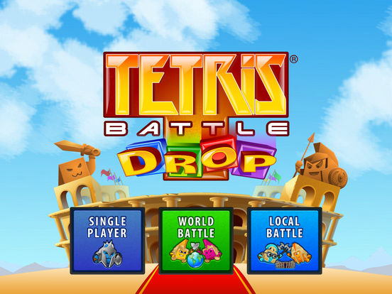 Tetris Battle Drop screenshot