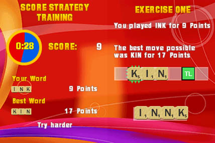Scrabble screenshot