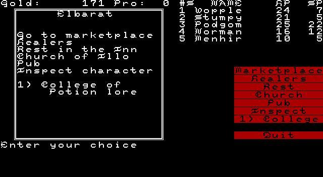 Demon's Winter (1985) screenshot
