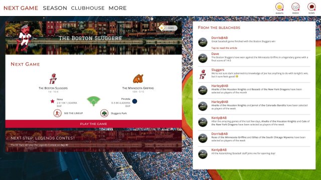 Astonishing Baseball Manager 20 screenshot