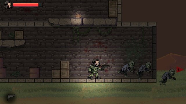 Zombies Desert and Guns screenshot