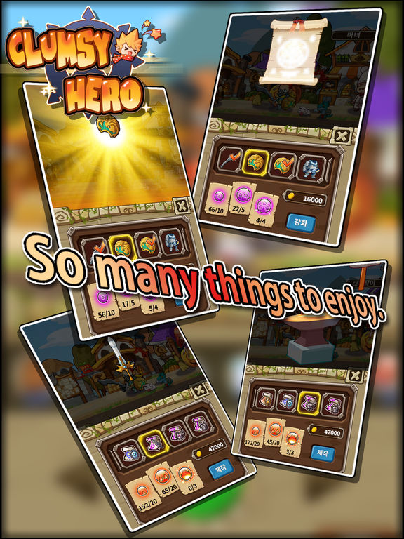 Clumsy Hero screenshot