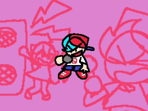FNF But BAD / BAD Boyfriend TEST screenshot