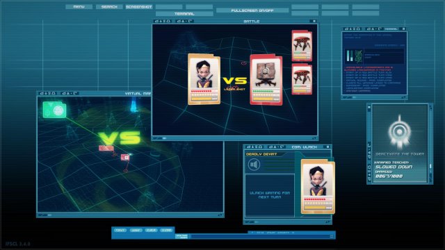 IFSCL (Interface factuel du supercalculateur de code lyoko) screenshot