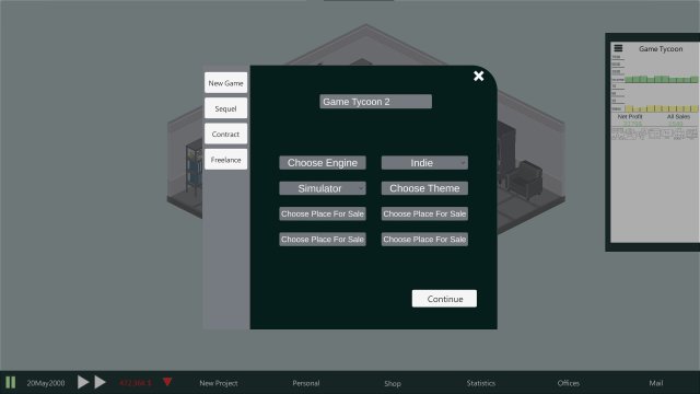 Modern Game Tycoon screenshot
