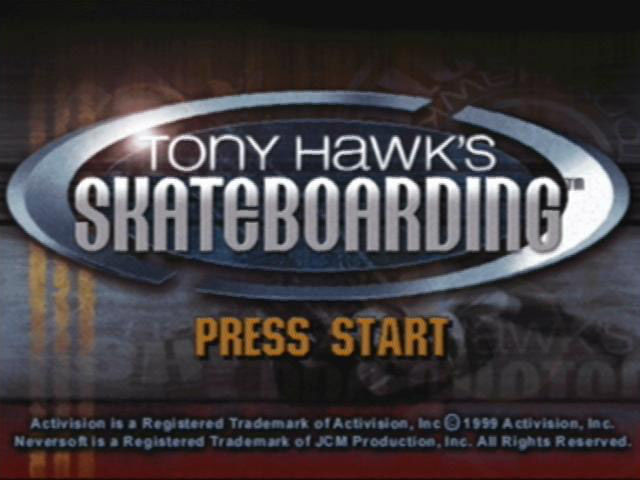Tony Hawk's Pro Skater screenshot