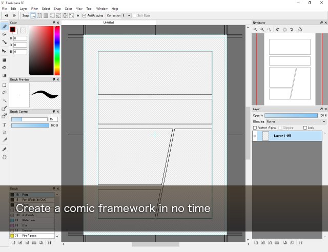 FireAlpaca SE screenshot