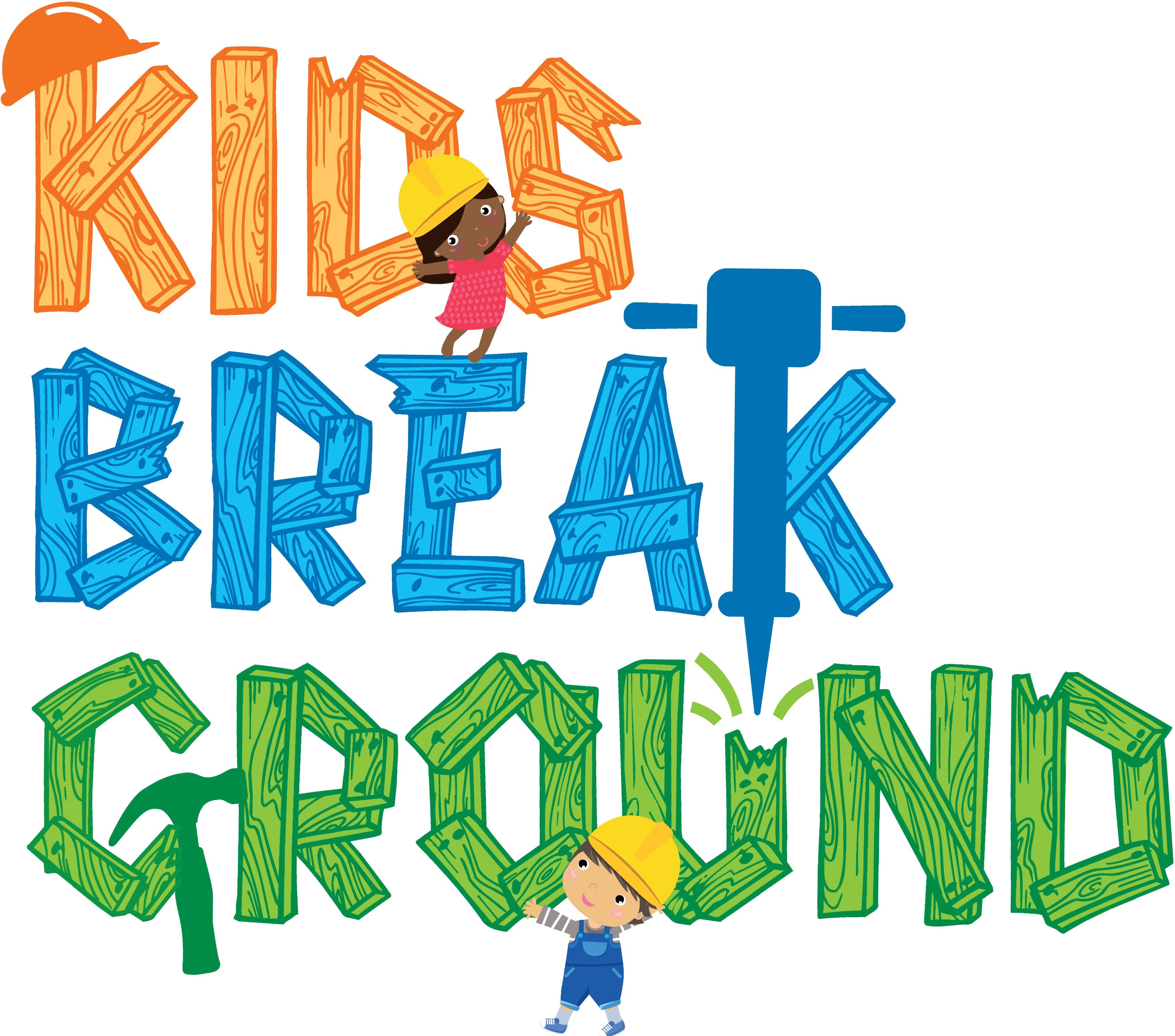 Break ground. Museum games for Kids. Broken Kids Art.