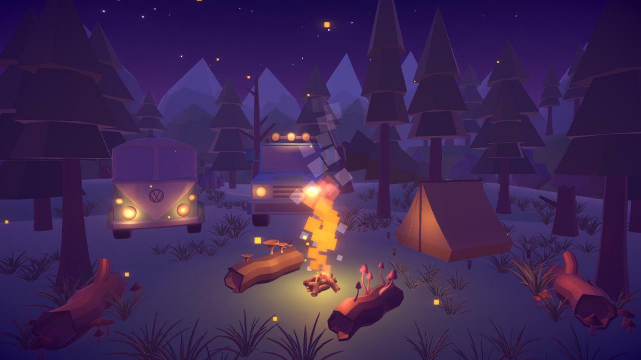 Low poly Campsite вся информация об игре, читы, дата выхода, системные  требования, купить игру Low poly Campsite