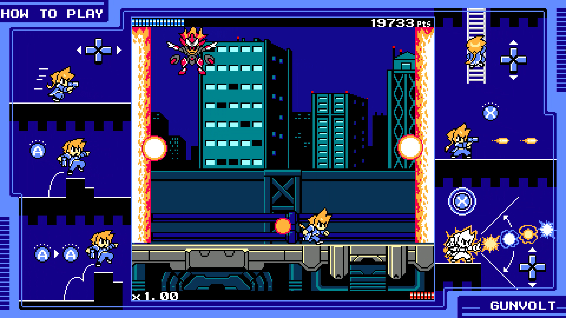 Нон играть. Mighty Gunvolt (2015). Mighty Gunvolt. Mighty Gunvolt Burst [EUR] [en,fr,de,it,es,nl,pt,jp,ru].