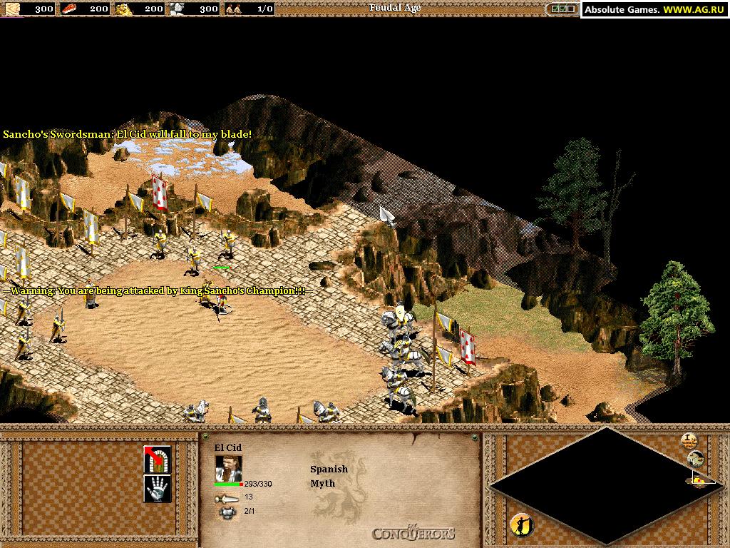 Древние империи 2. Age of Empires II the Conquerors.