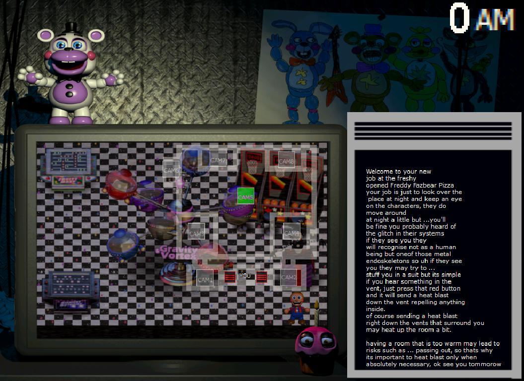 FNAF 6 Nightshift вся информация об игре, читы, дата выхода, системные ...