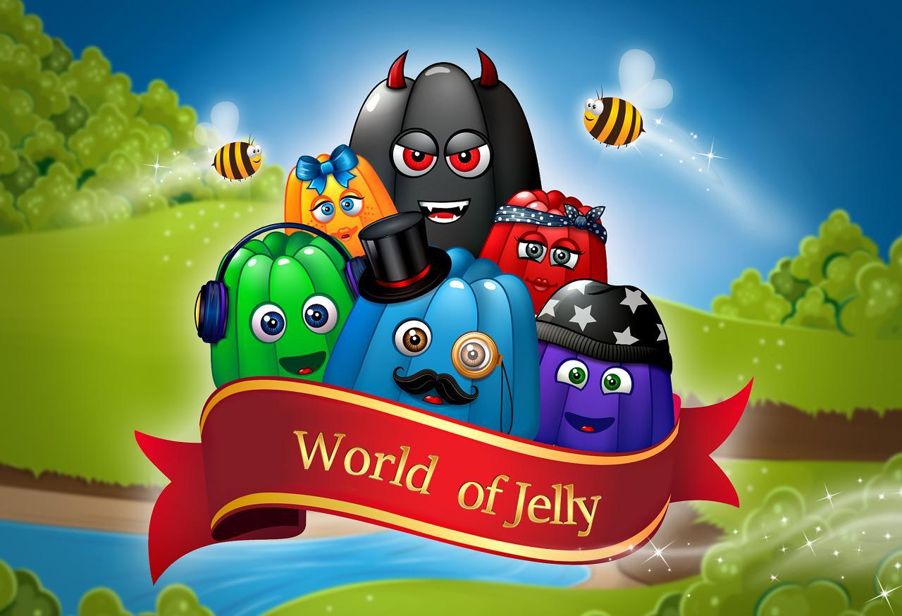 Super jelly. Jelly World. Jelly Jump.