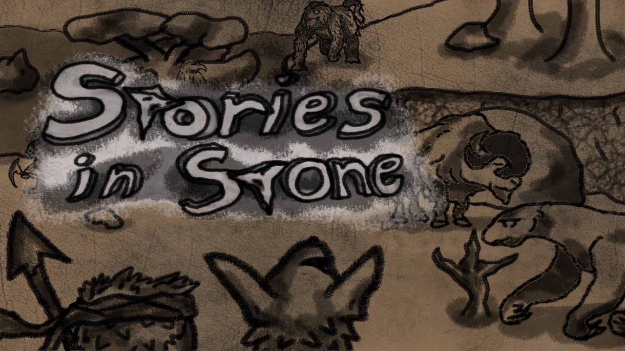 Stone story. Game geroglif in Stone.