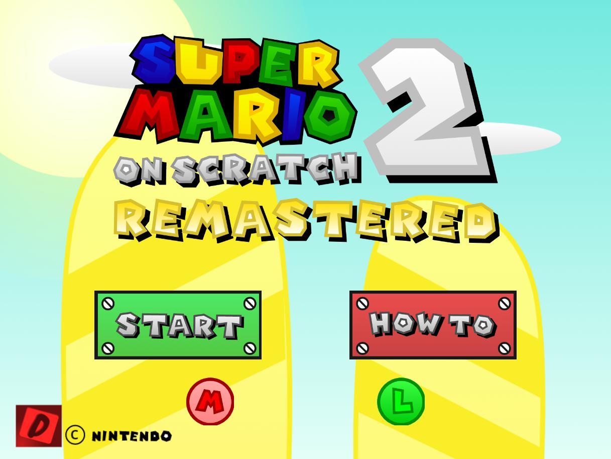 Super Mario on Scratch 2 Remastered - HTML Port вся информация об игре,  читы, дата выхода, системные требования, купить игру Super Mario on Scratch  2 Remastered - HTML Port