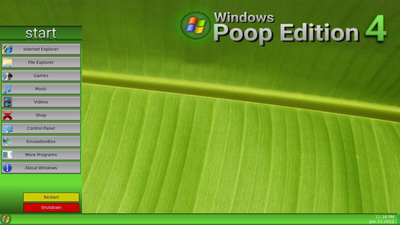 Windows Poop Edition 4 вся информация об игре читы дата выхода