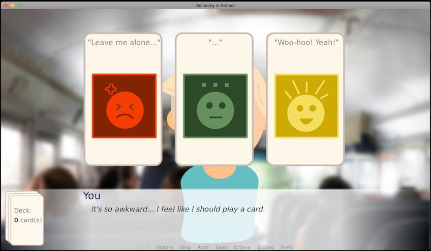 Solitairey in School - фото и скриншоты игры на рабочий стол