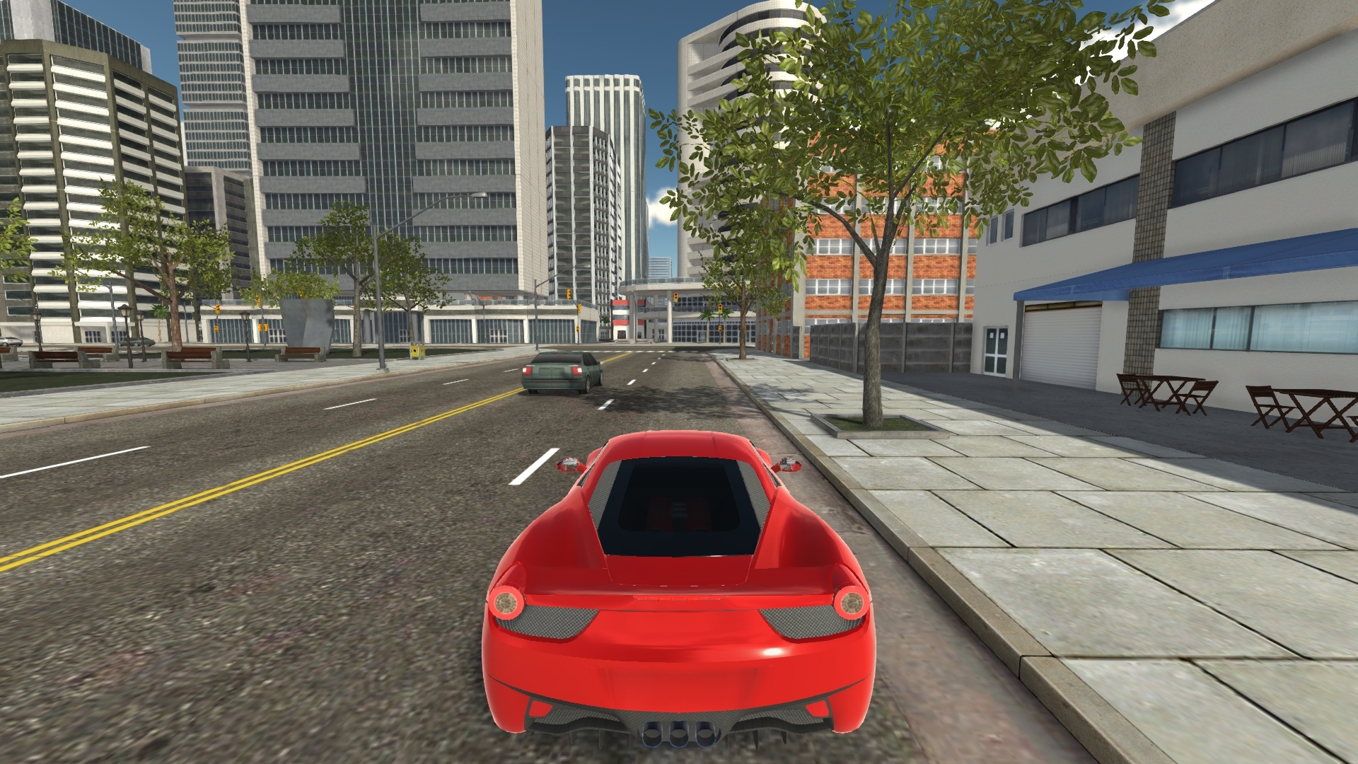 Cars 2 the Video game 3d. City car games
