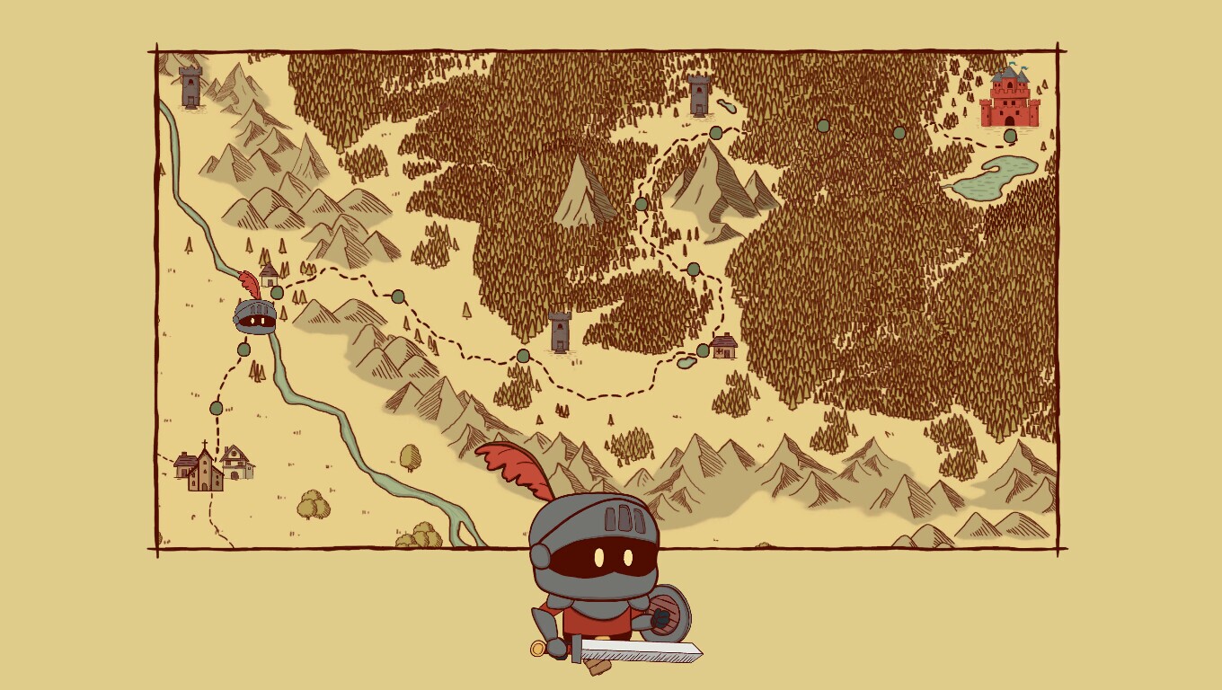 Knights path. Knights path