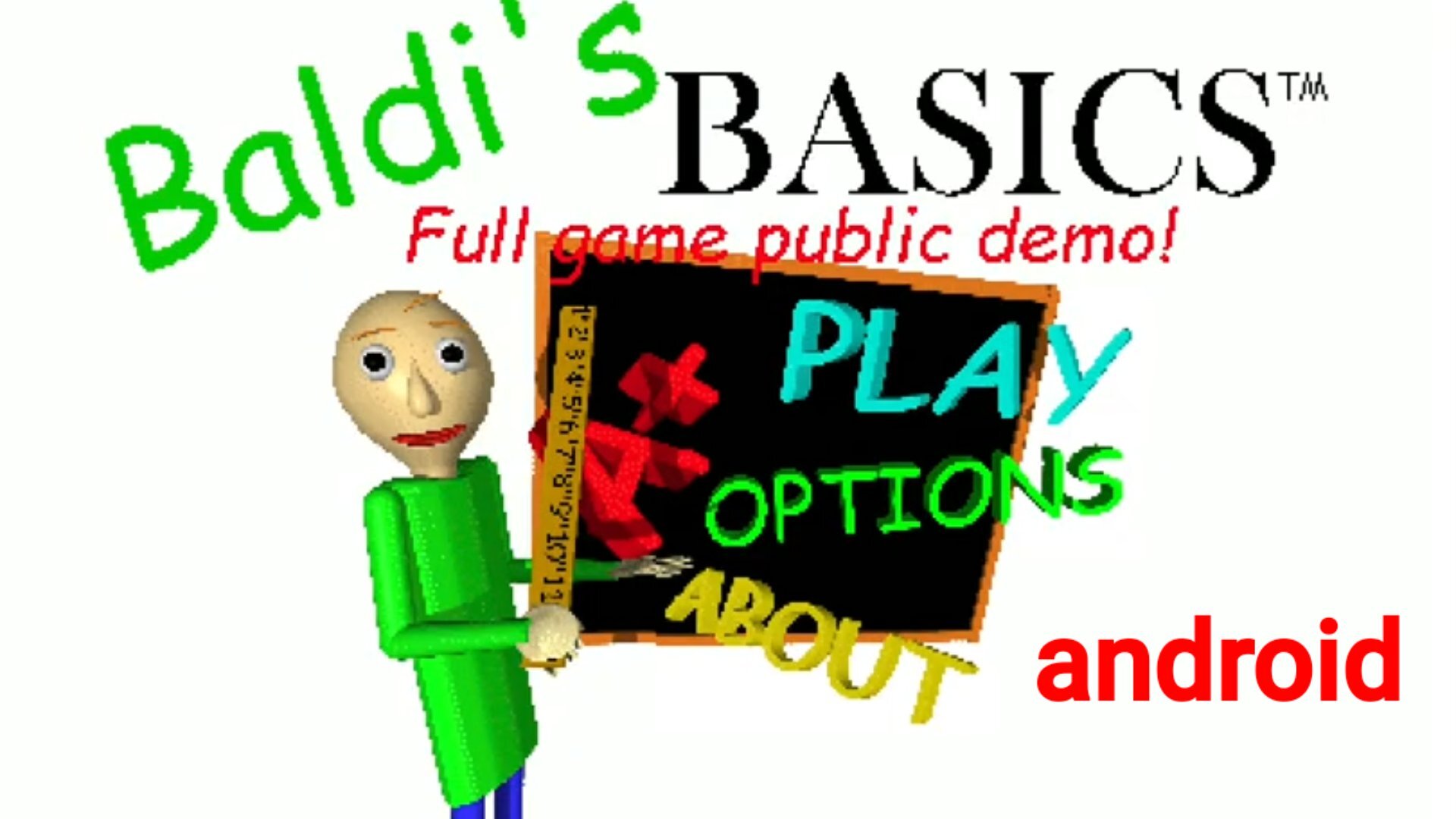 Baldi Basics Classic Remastered. Baldi Plus Android Port.