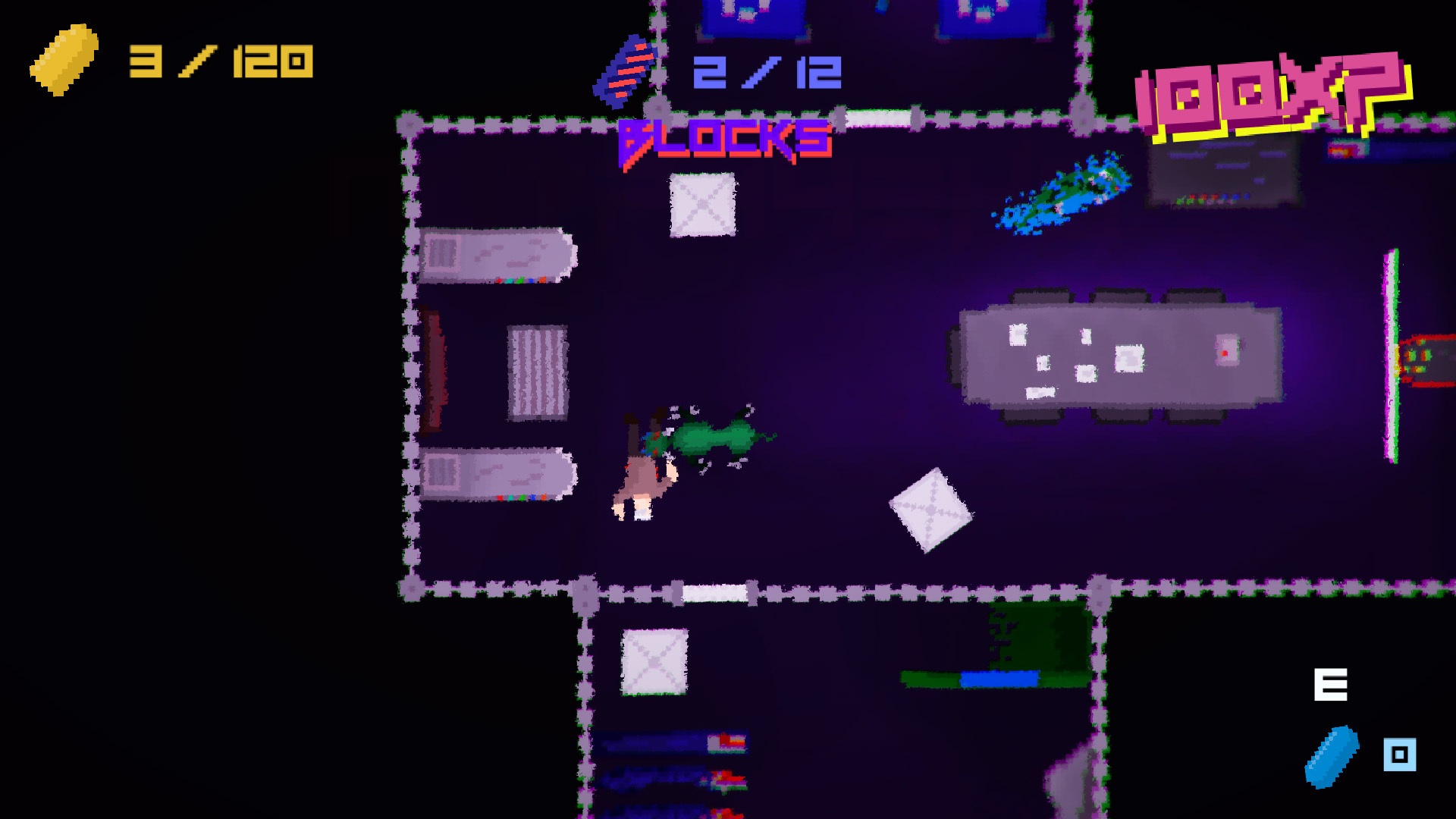 Пиксельная игра про маньяка. Pixel Shield.