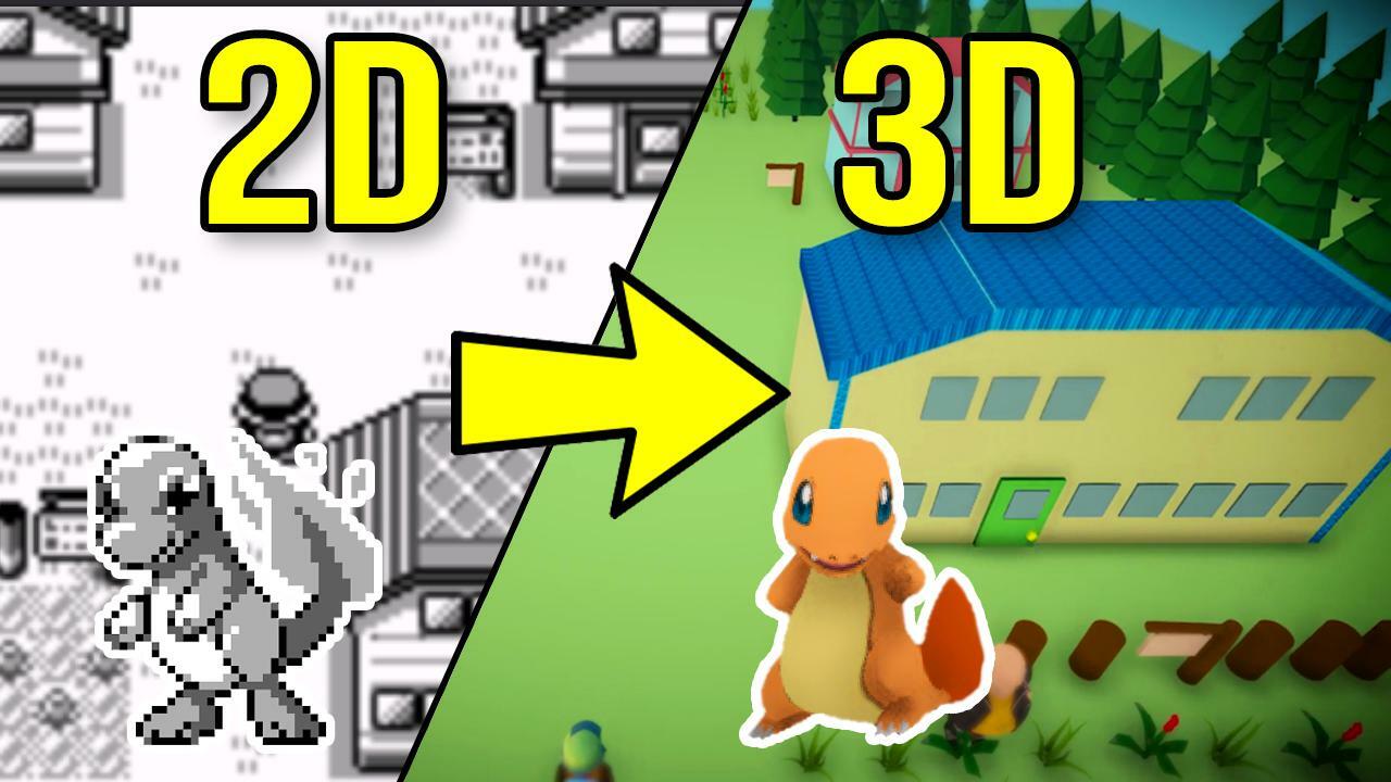 Pokemon Red/Blue 3D вся информация об игре, читы, дата выхода, системные  требования, купить игру Pokemon Red/Blue 3D