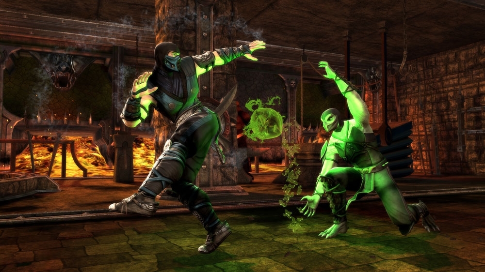 Mortal kombat игра 2011. Рептилия Mortal Kombat (2011). Рептилия мортал комбат игра. Mortal Kombat 2011 системные требования.