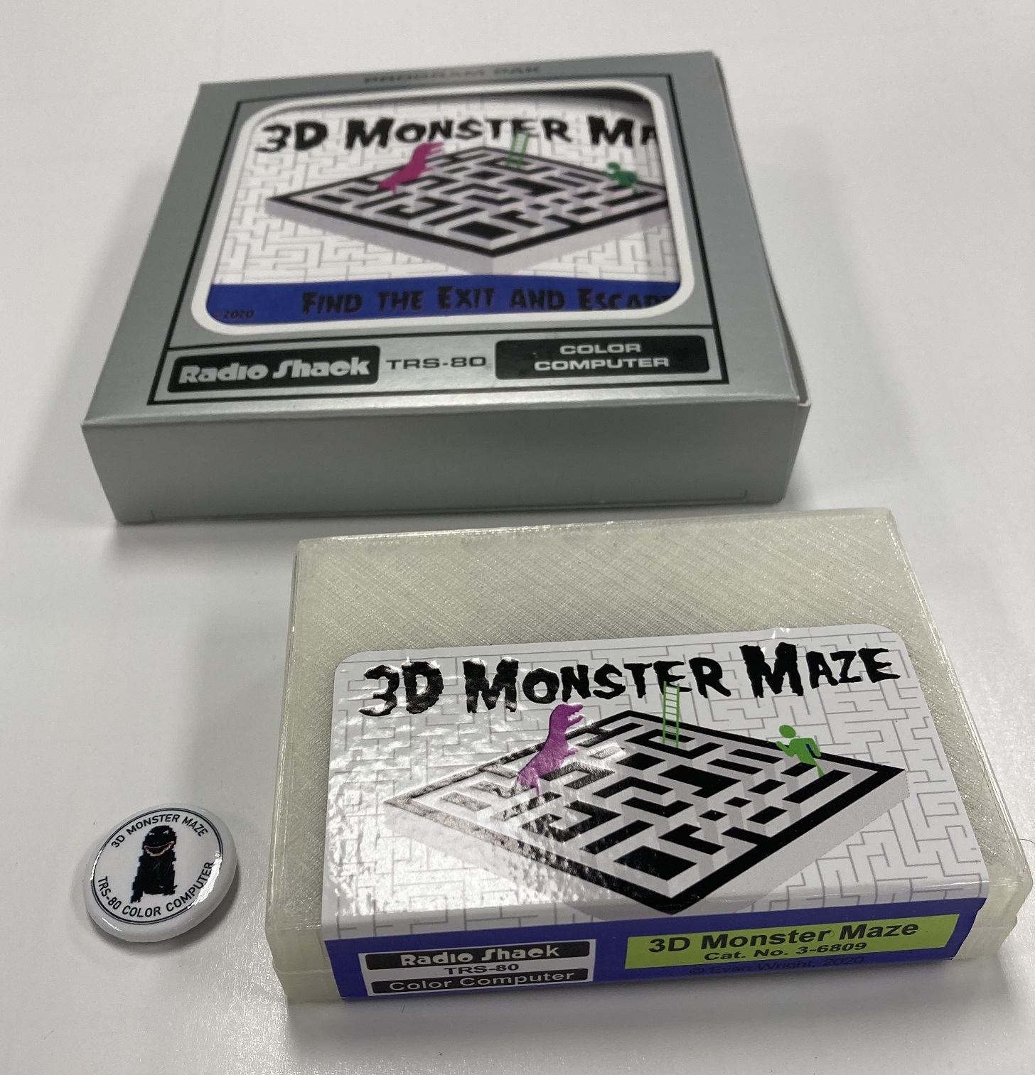 3d Monster Maze (TRS-80 Color Computer) вся информация об игре, читы, дата  выхода, системные требования, купить игру 3d Monster Maze (TRS-80 Color  Computer)