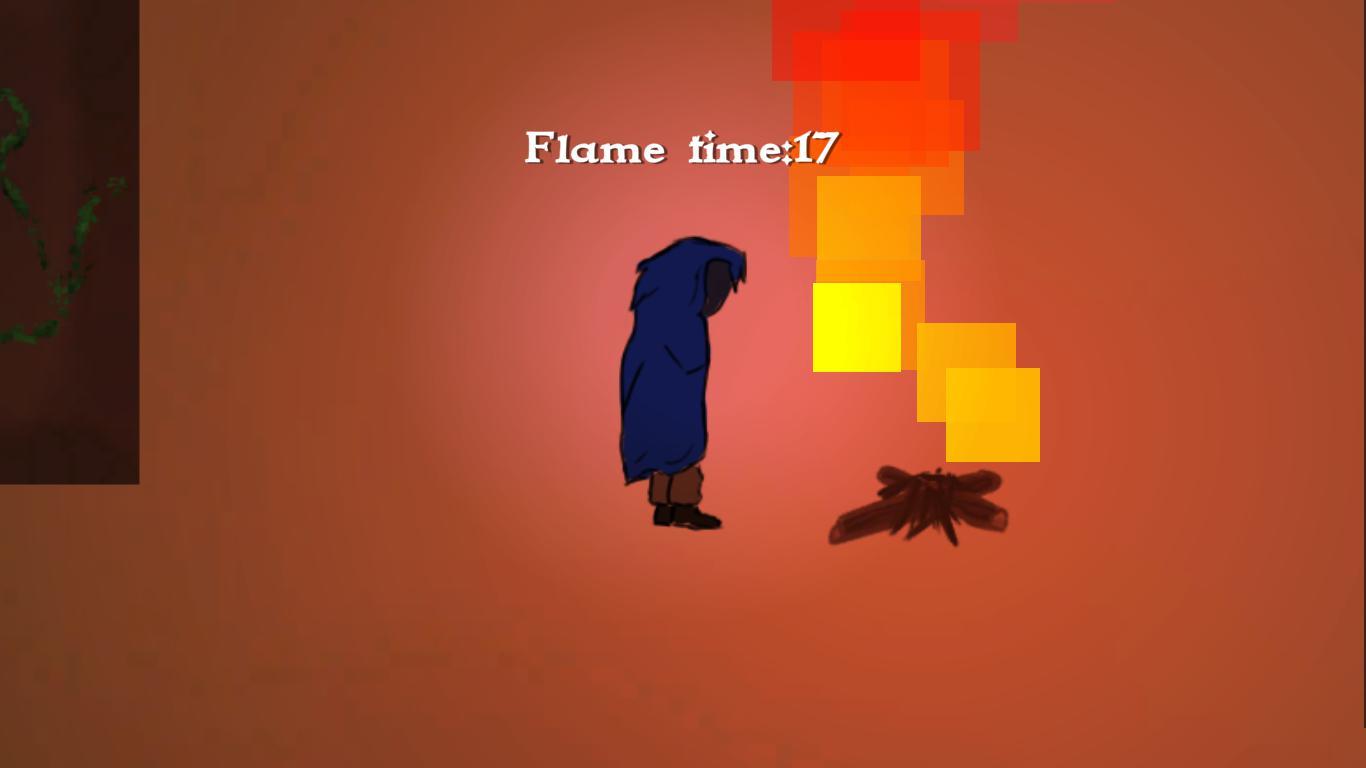 Live flame