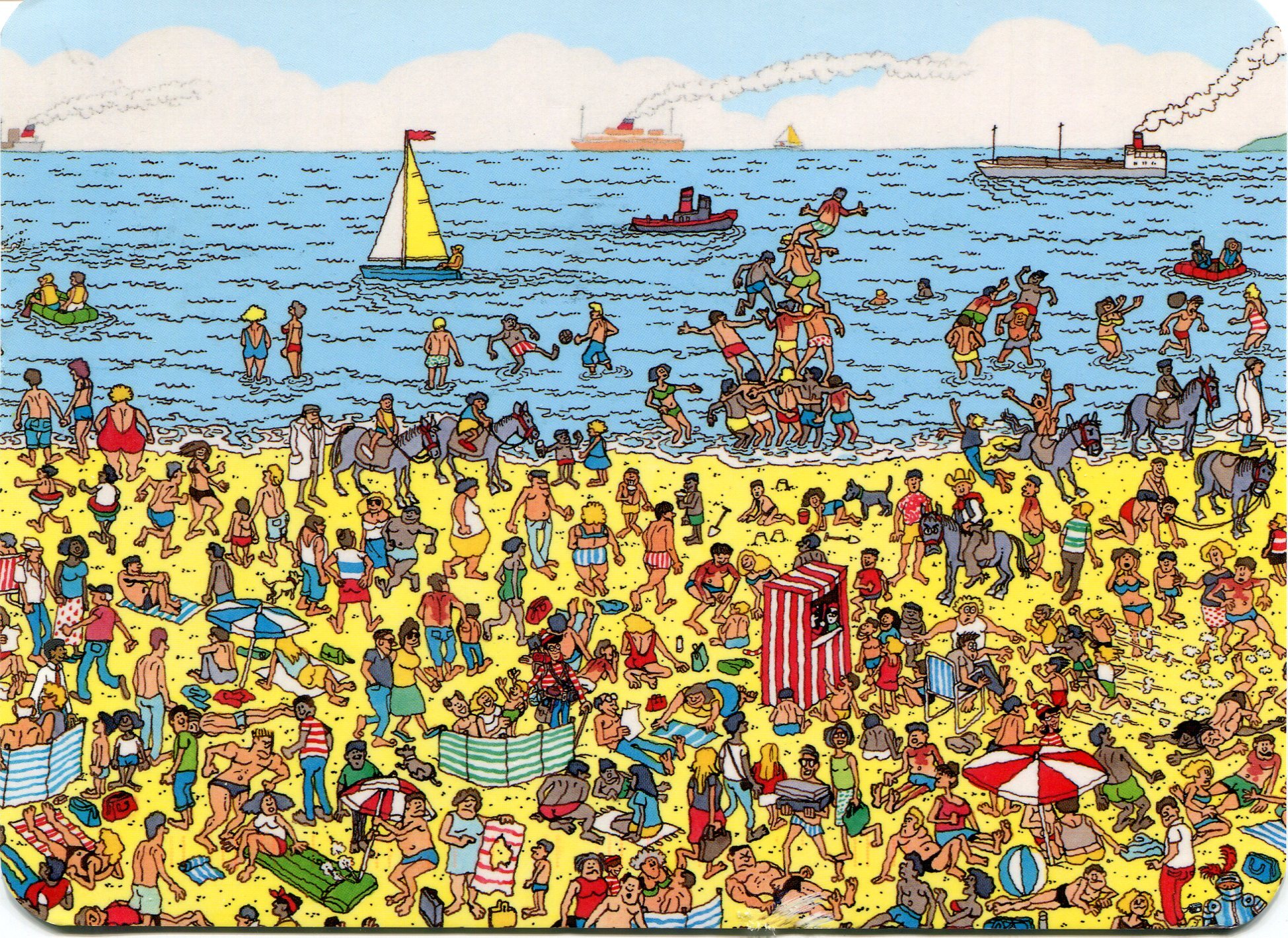 Where s waldo. Уолли Уолдо. Уолли Валдо комиксы. Картины с большим количеством деталей. Найди Волли.