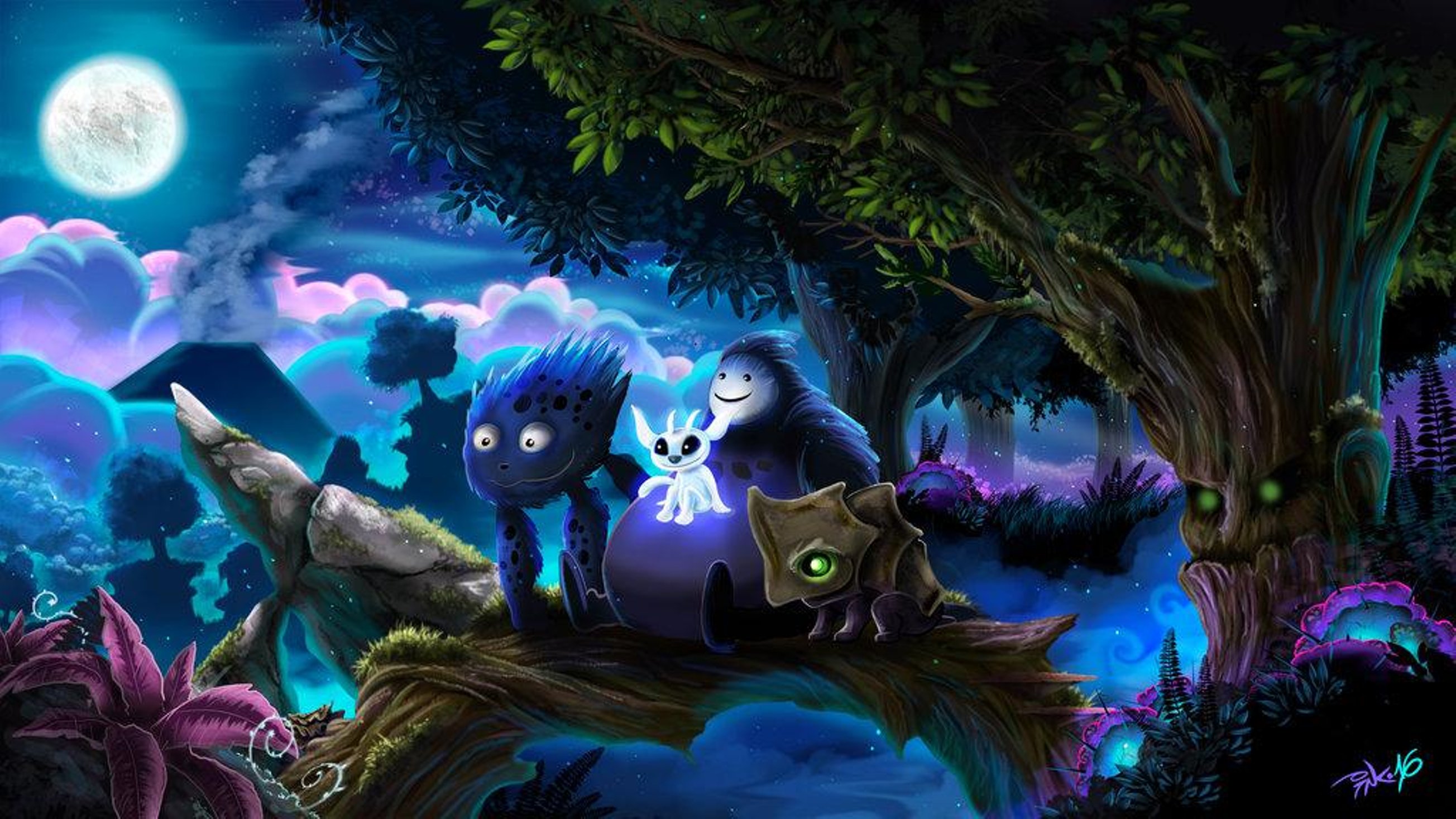 Ori and the blind forest картинки