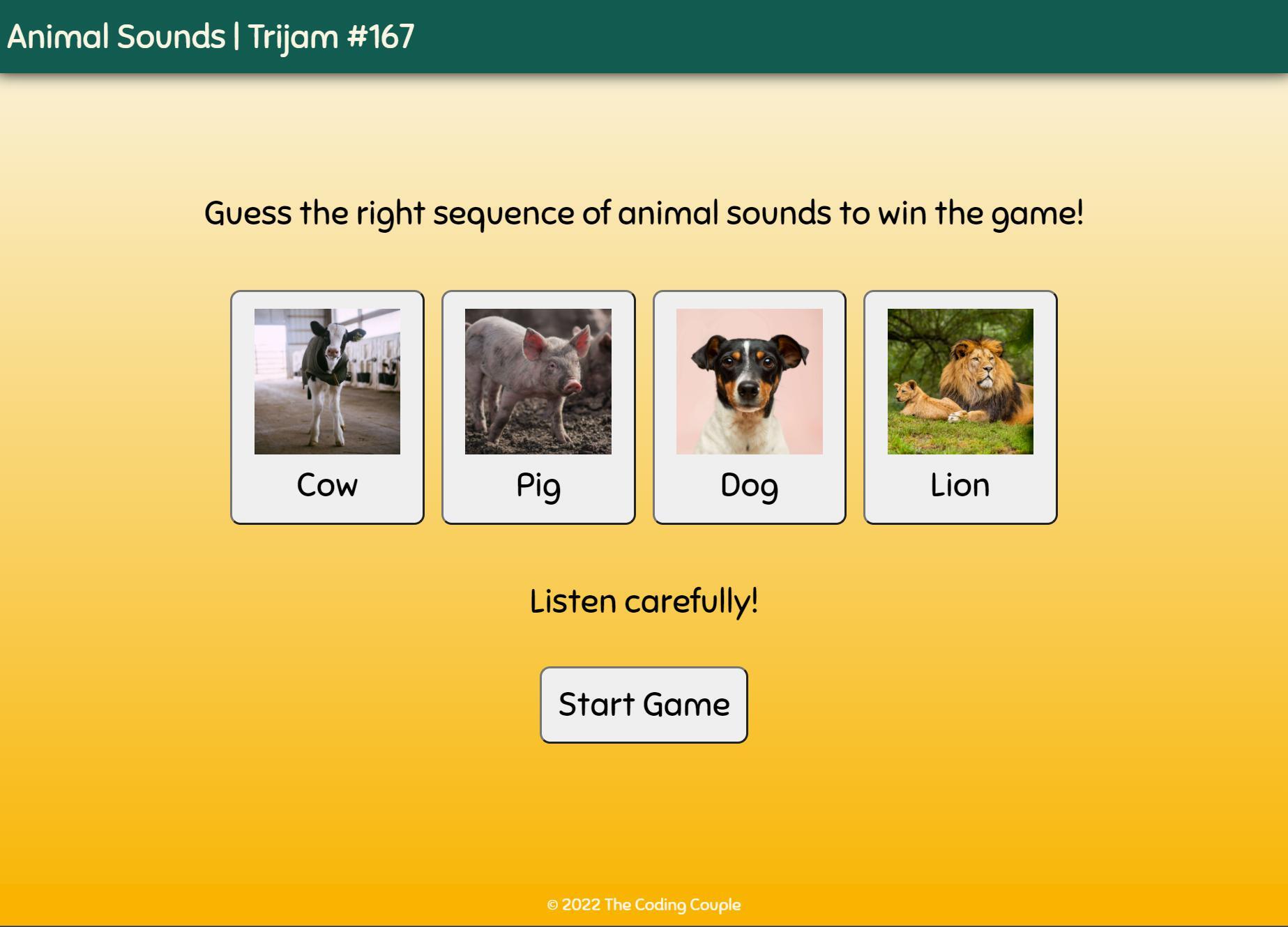 Animal sounds