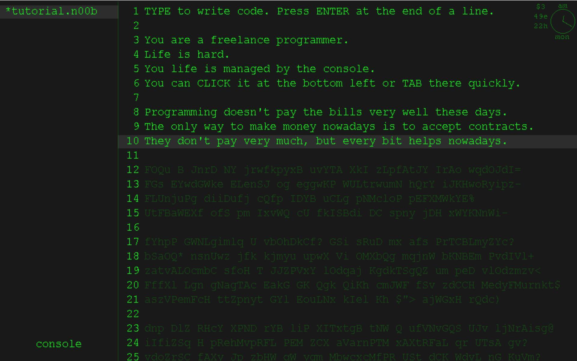 Re xl release codes. Code screenshot