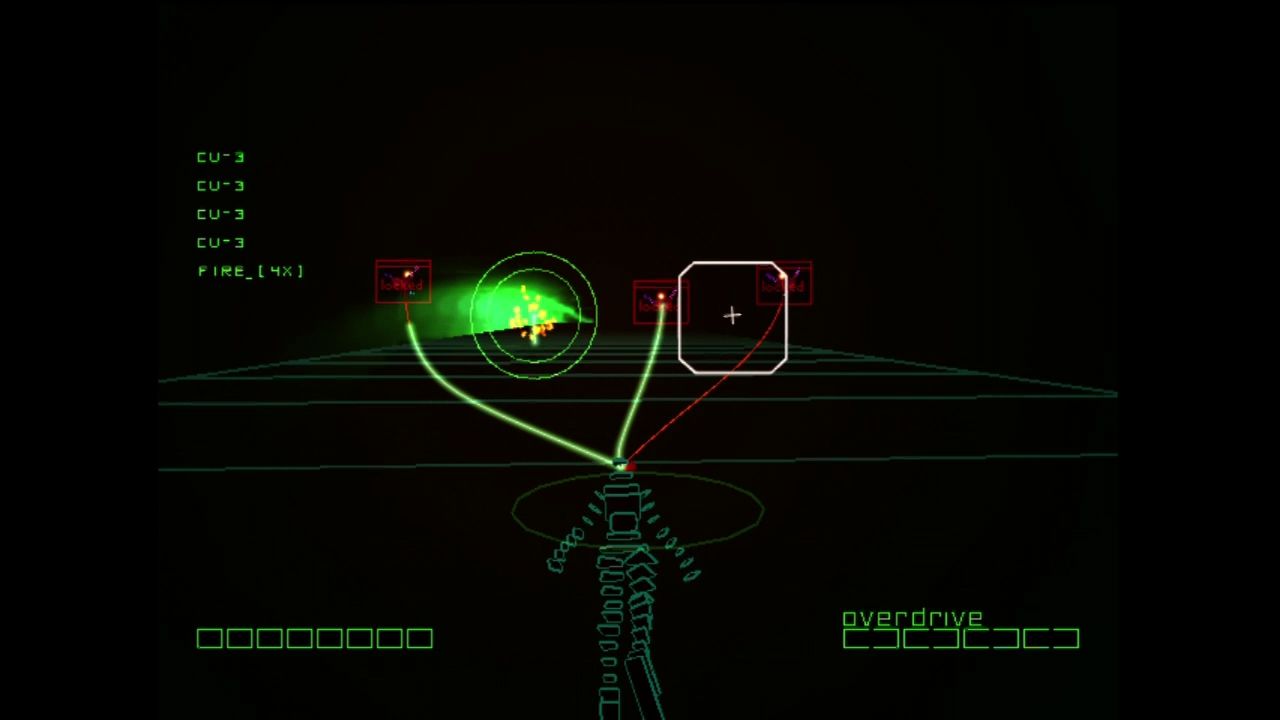 Rez → Rez HD|Rez(Dreamcast/PlayStation 2・2001年)|ゲーム画面例(資料画像 4)