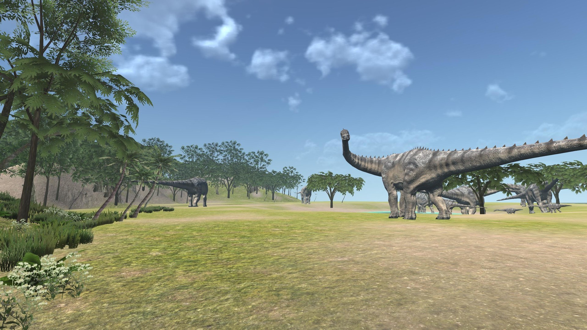 Игра больших динозавров. Аргентинозавр. Dinosaur Safari VR. Игры про Аргентинозавра. Доисторическая Планета Скриншоты.