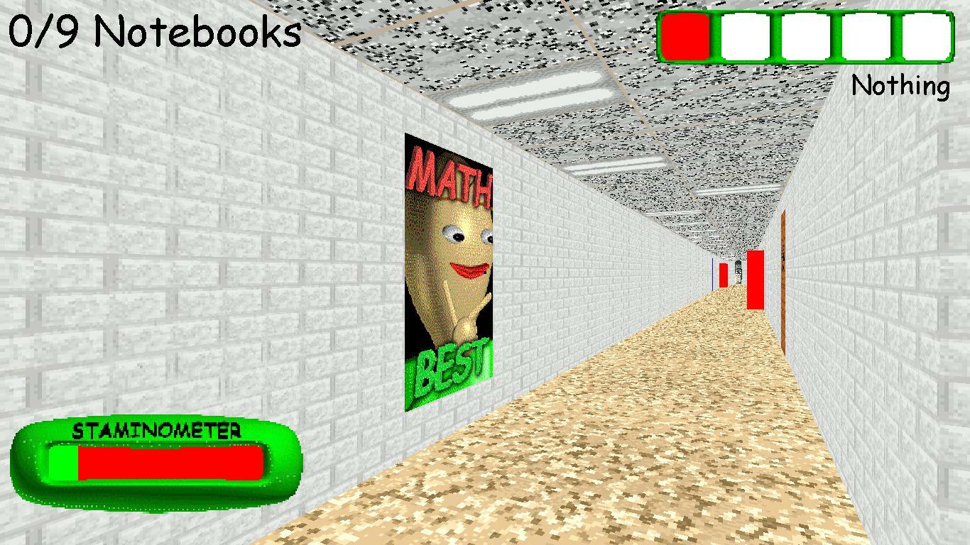 Номер БАЛДИ. Baldi helps everyone. Notebooks Baldi.