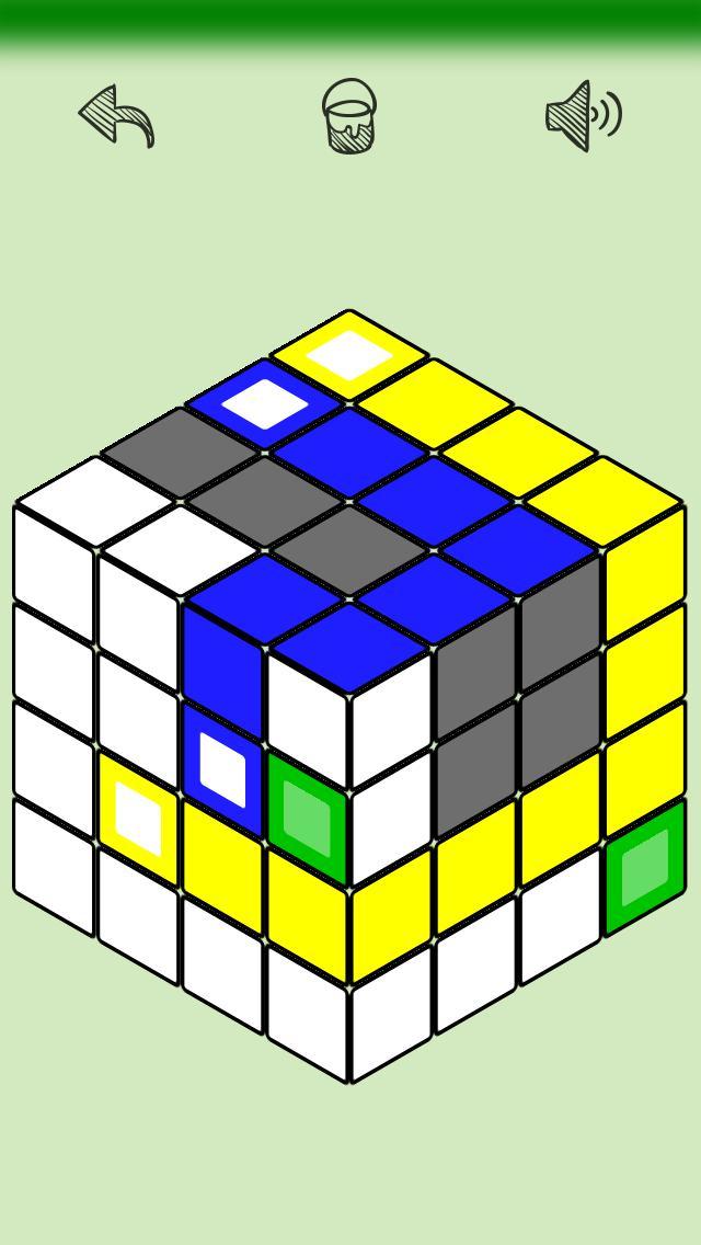 Скриншот кубика 12 точек. Cubic.