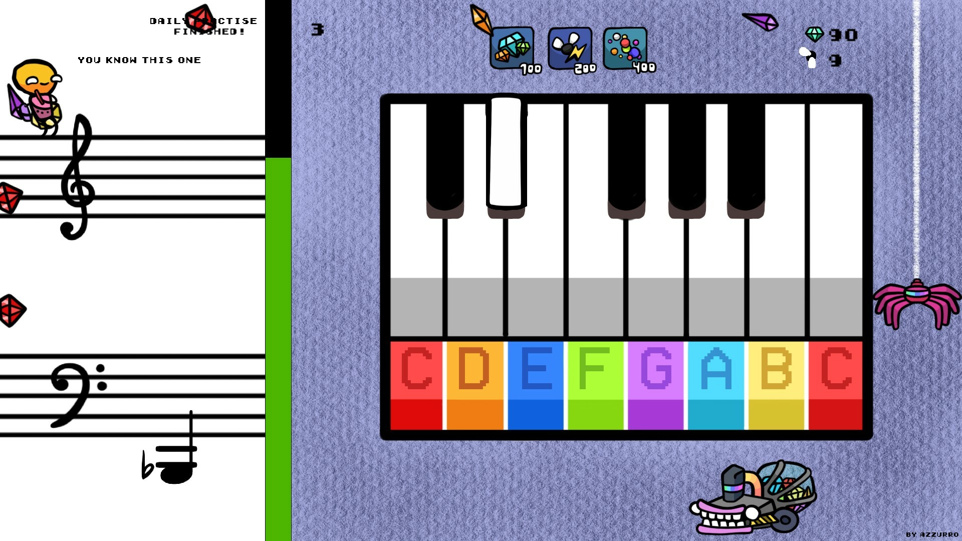 Infinite note. Infinite note