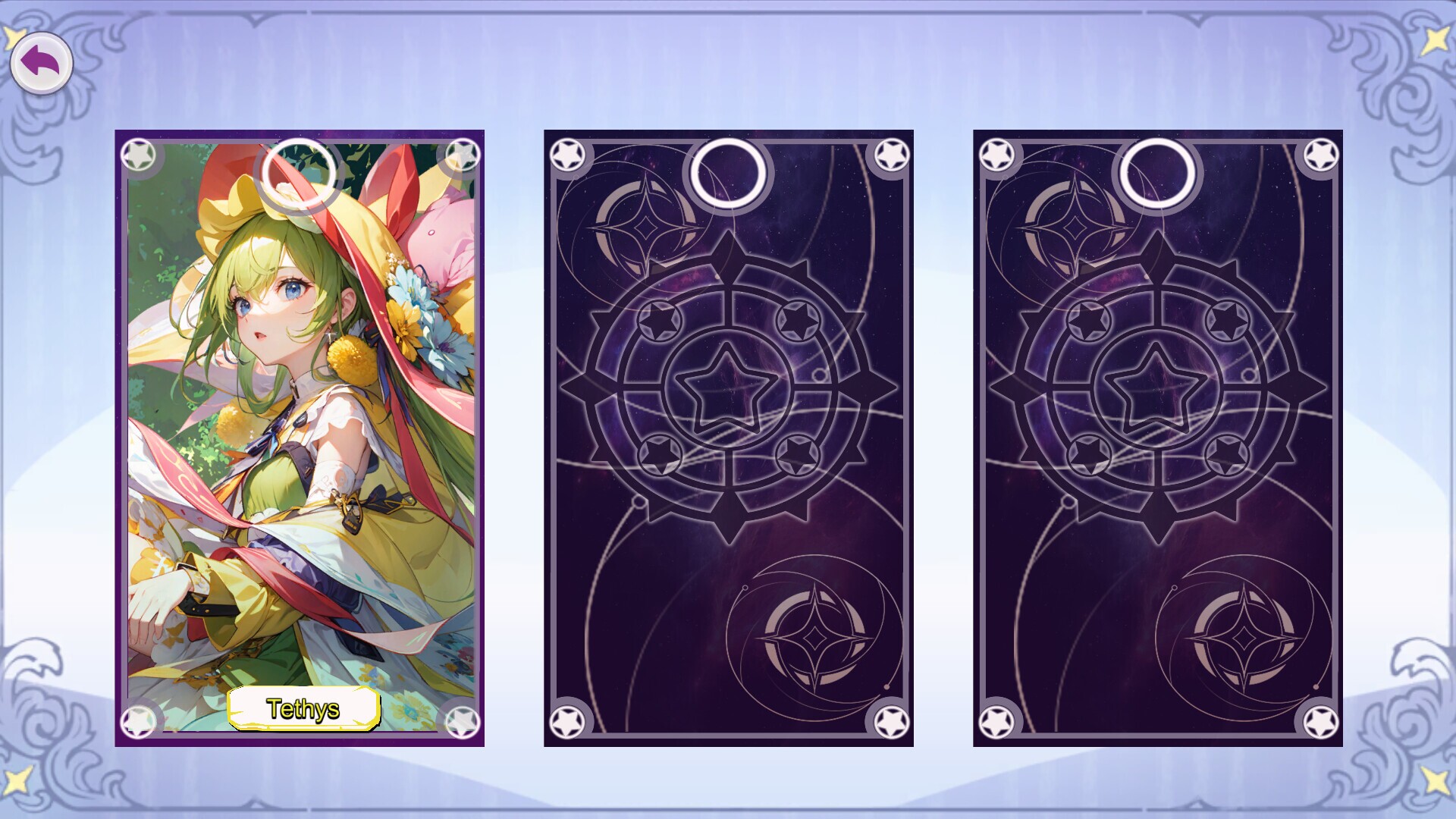 Summoning game. Summoning game