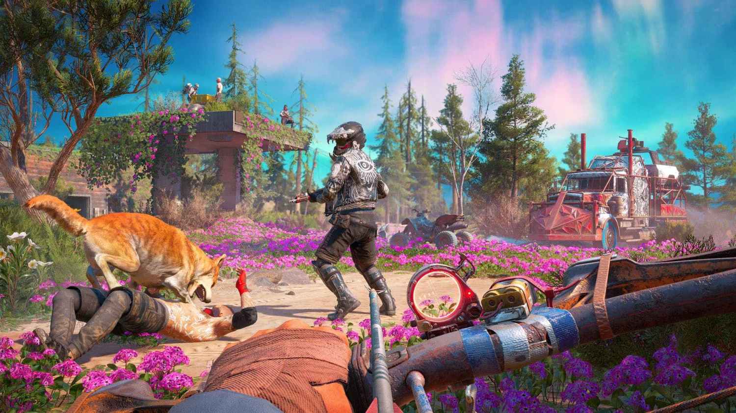 Far Cry New Dawn вся информация об игре, читы, дата выхода, системные  требования, купить игру Far Cry New Dawn