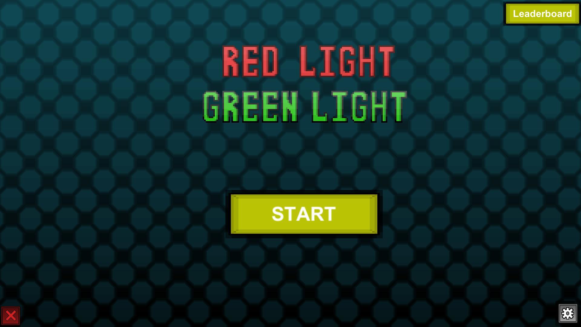 Red light green light game. Red Light Green Light.